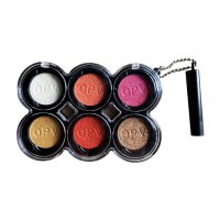 2020 cheap price Beauty Cosmetics Makeup 6 Color Glitter Waterproof Luminous Custom Eye shadow Plate